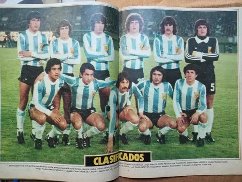 LOT 6 Magazines France Football – Spécial Coupe Du Monde Argentine 1978 – Vintage