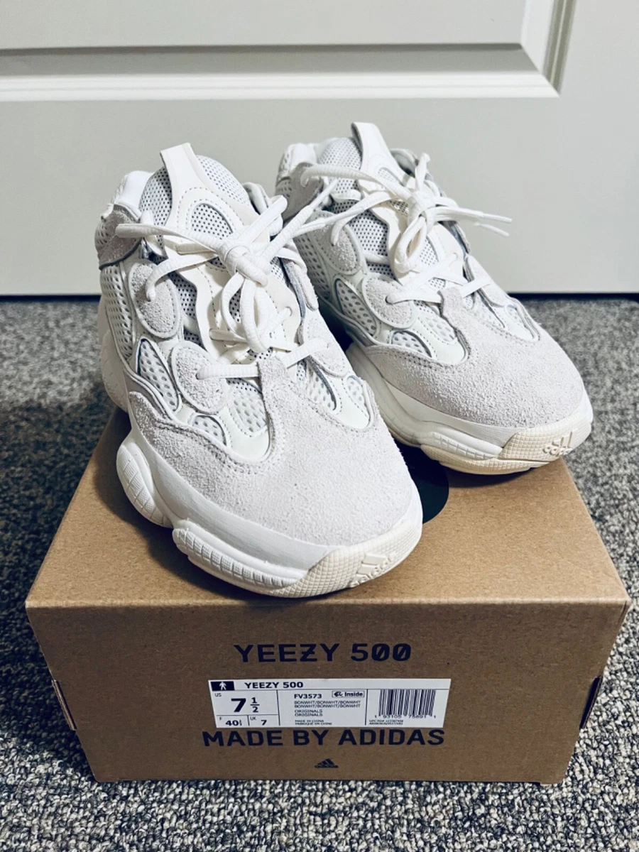 Size 7.5 - Adidas Yeezy 500 Bone White 193105758911 | Ebay