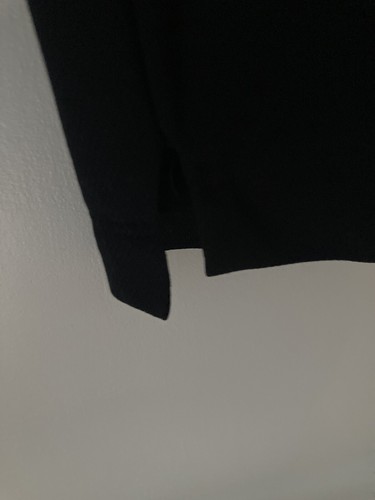 Men’s White Sox S/S Collar Shirt Black Medium Polyester Very Gently Used - Picture 3 of 8