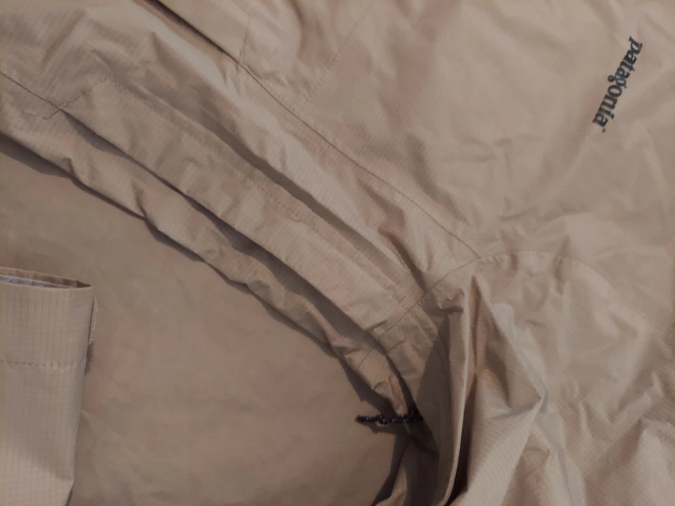 Chaqueta Para Hombre Patagonia L Grande Caqui Exterior Senderismo Atlética Foto 3 de 4