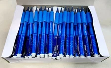 NEW Pentel LOT of 72 Twist-Erase Express 0.9mm Mechanical Pencils Blue QE419-4L