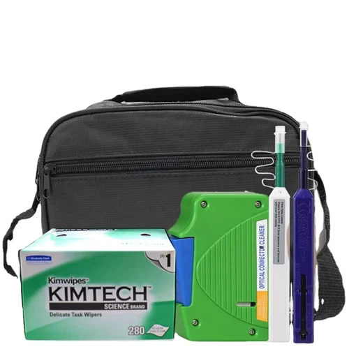 Optische Faser Reinigung Werkzeug Kit 2.5mm SC/LC Reinigung Stift Kassette FTTH