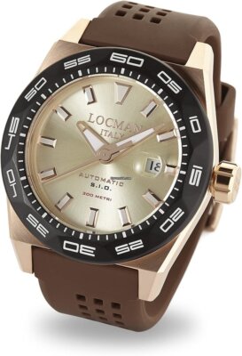 Locman - Herren Damen - 0215V6-RKAV5NS2N - Stealth Automatisch Men's Armbanduhr