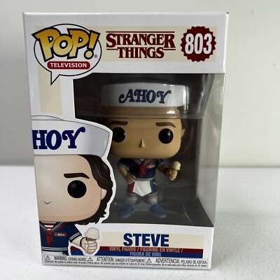 Funko Pop! #803 Stranger Things Season 3 Steve with Ice Cream Cone