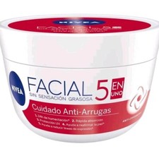 Nivea Moisturizing Facial Cream 5-1 Anti Wrinkle Care 200 ml  Nivea Crema...