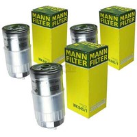 3X Original Mann-Filter Kraftstofffilter WK 845/1 Fuel Filter