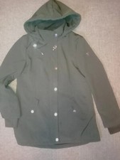 Women's black hoodied coat from Guess. Perfect for fall and winter.Tub 11