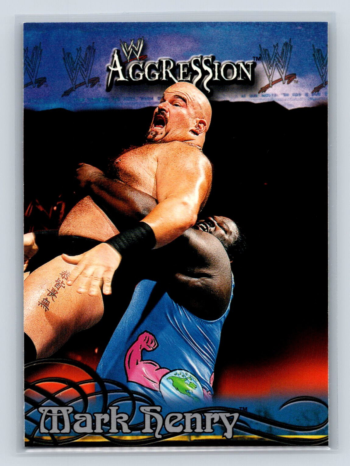 2003 Fleer WWE Aggression Mark Henry #62