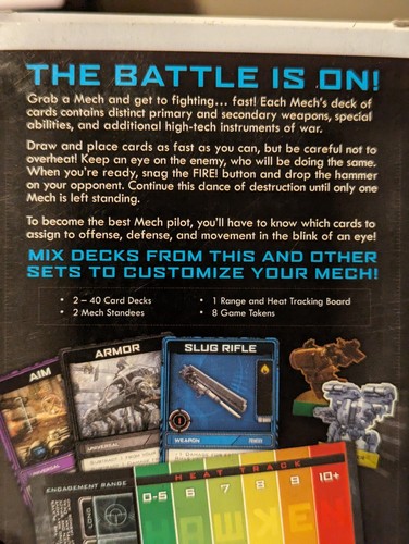 HAWKEN Real Time Card Game Scout VS Grenadier 100% COMPLETE 2013 - Picture 3 of 9
