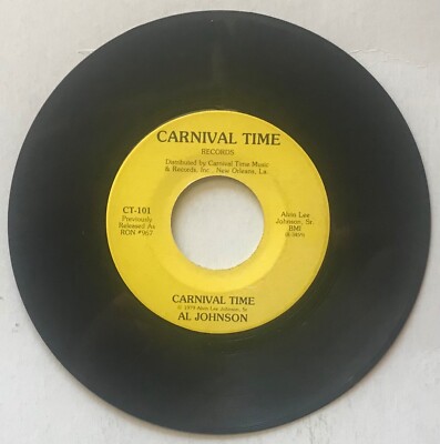 Al Johnson - Carnival Time / Good Lookin' - 1979 - 45 Record | eBay