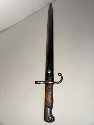 Argentine Model 1909 Mauser Bayonet w/ Matching Scabbard   Serial P2299   WKC