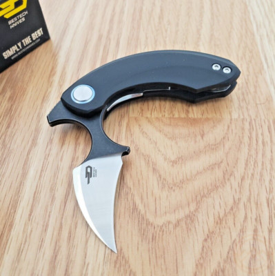 Bestech Knives Strelit Folding Knife 1.5'' 14C28N Sandvik Steel Blade G10 Handle