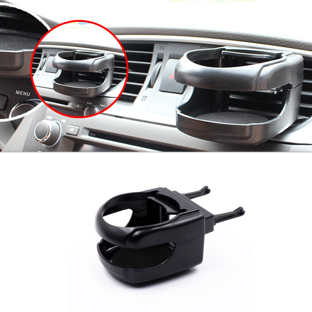 Black Car Air Vent Outlet Mount Beverage Water Cups Bottle Drink Holder Clip Hot