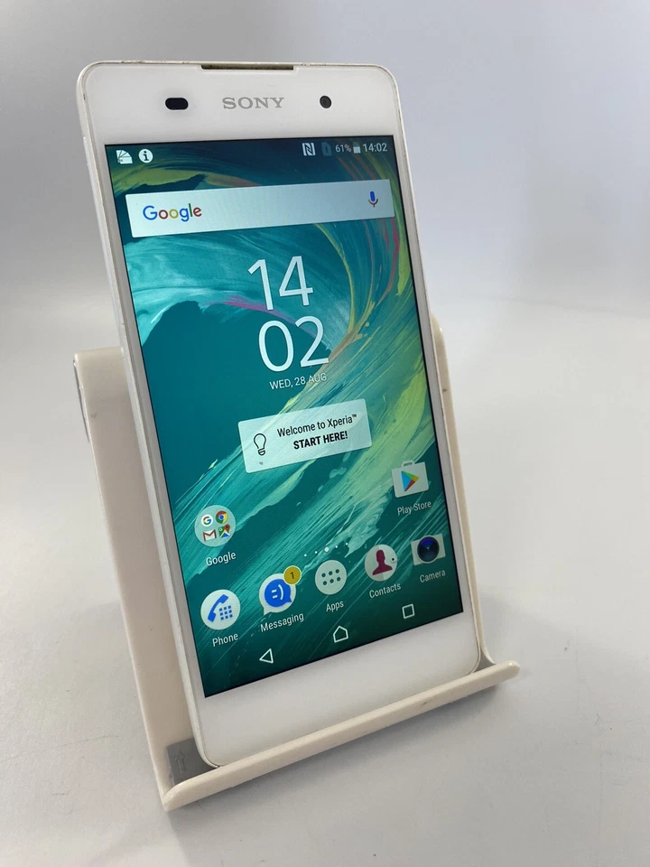 Sony Xperia E5 White Unlocked 16GB 5.0" 13MP 1.5GB RAM Android Smartphone - Image 2 of 4