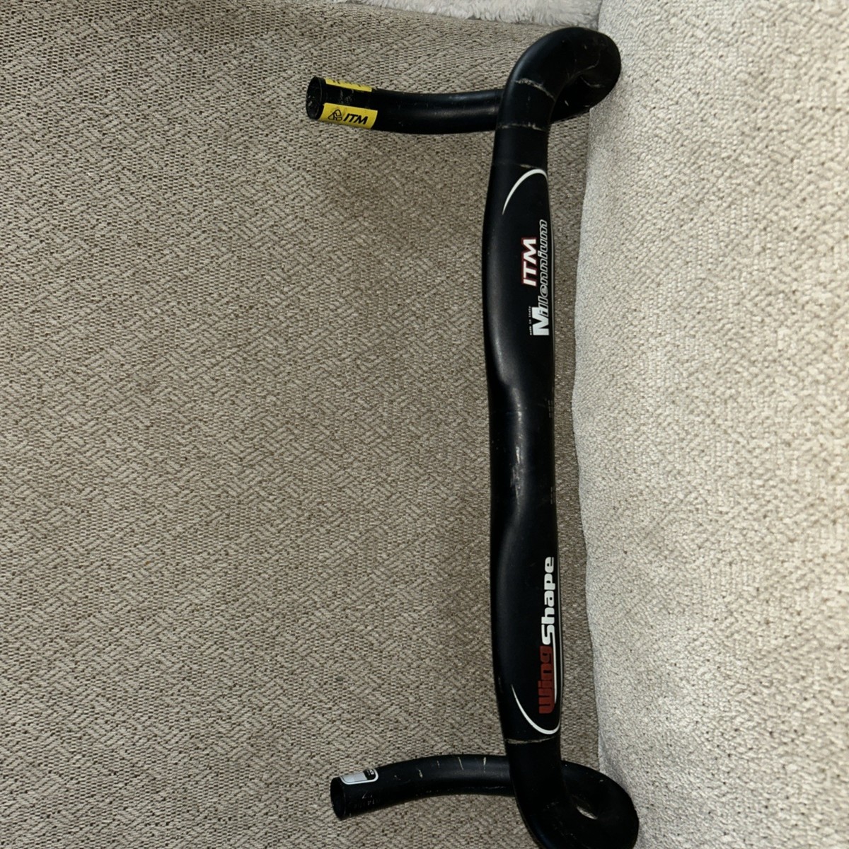 ITM Millennium Wing Shape Alloy Handlebar 44cm W/ 90MM Zoom Stem