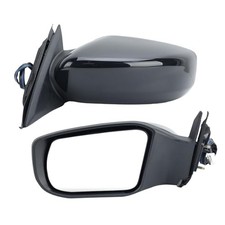 Left Driver Black Side Mirror Compatible with Nissan Altima 2013-2018 Sedan