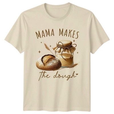 Mama macht den Teig Damen T-Shirt Sauerteigbäcker Backen Muttertag
