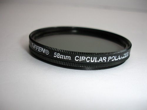 Tiffen 58mm Circular Polarizer Polarizing Lens Filter
