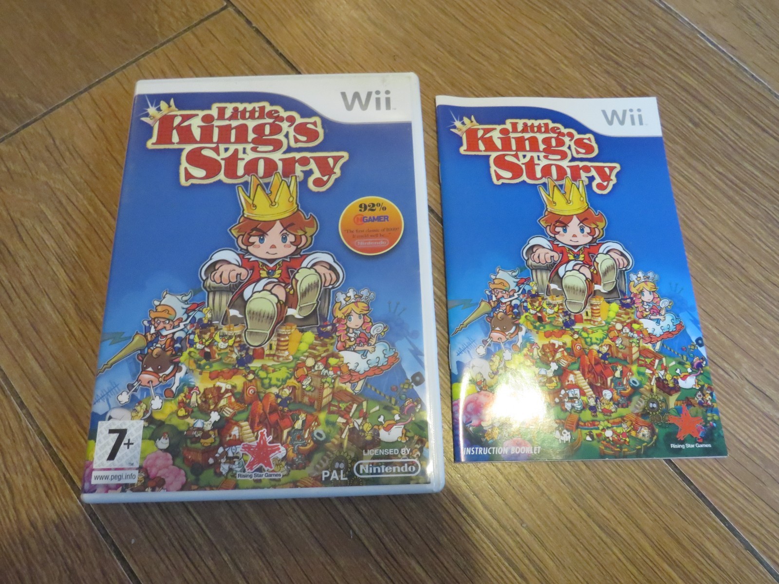 Little Kings Story (Nintendo Wii) -cib uk pal  uk tracked post