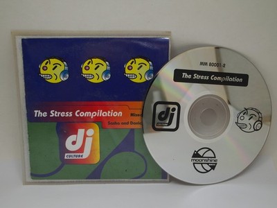 Sasha And David Seaman   DJ Culture The Stress Compilation CD 1993 Moonshine EDM