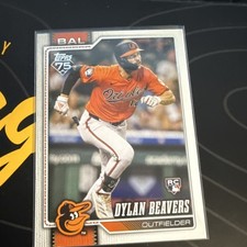 Topps 2024 Series 1 Dylan Beavers Rookie Baltimore Orioles Baseball Card #339