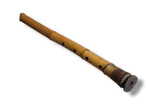 Shakuhachi Bamboo 5 Hole 47cm Length Traditional Japanese Wind Instrument