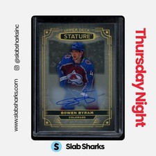 2022 UPPER DECK STATURE #95 BOWEN BYRAM AUTO