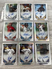 2014 Michael O'Neill Bowman Chrome 1st Bowman Autograph