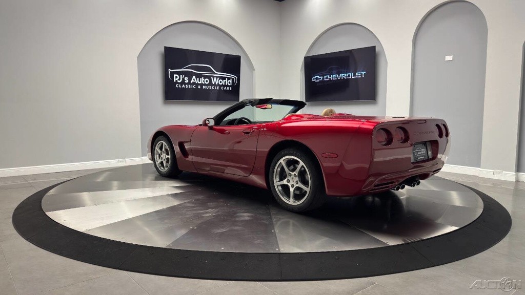 2001 Burgundy Chevrolet Corvette Convertible  | C5 Corvette Photo 4