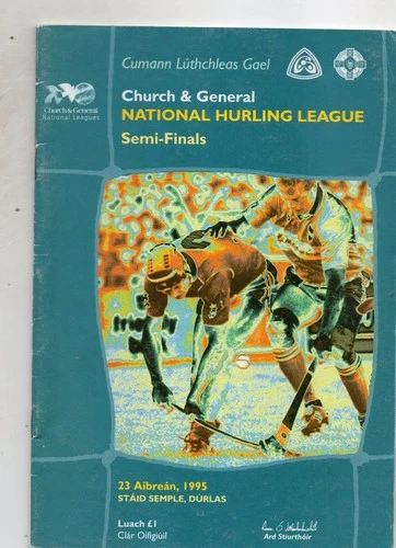 GAA HURLING - WATERFORD V CLARE & KILKENNY V OFFALY LEAGUE SEMIS 23/4/1995