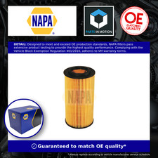 Oil Filter fits AUDI TT 8J3, 8J9 2.0 06 to 14 NAPA 06D115466 06D115562 06D198405