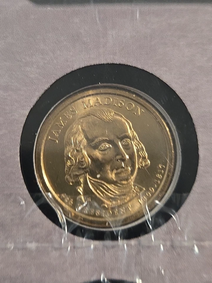 2 Coin James Madison from US mint In Original Government Packaging - Image 2 of 4