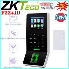 ZKTeco F22 WIFI TCP/IP ID Card Fingerprint Time Clock Attendance Access Control