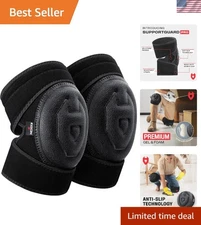 Gel Knee Pads for Gardening — Comfort & Support with Non-Slip Design