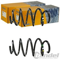 2X Spidan Fahrwerksfedern Vorne Passend FÜR Seat Leon Vw Scirocco Links+Rechts