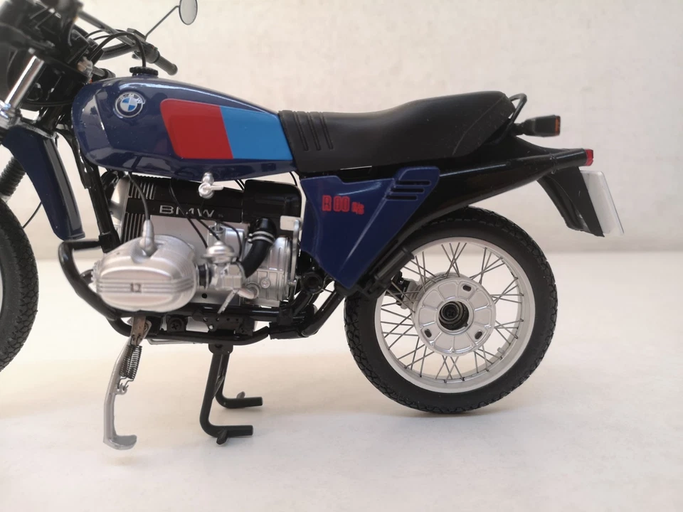 Modellino Moto BMW R80 R 80 1980 Schuco Scala 1/10-C4 - Immagine 3 di 4