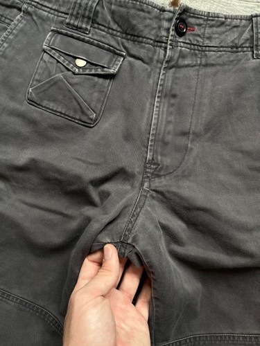 Diesel Vintage Cargo Multi Pocket Faded Pants Y2K Trousers Size 36 Men's Gray - Picture 11 of 24
