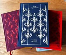 PENGUIN CLOTHBOUND CLASSICS Drop Down Box BOOKS Dickens Austen Orwell LITERATURE