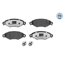 Satz Bremsbeläge Bremsklötze vorne für Peugeot 206 2A/C SW 2E/K | 24215117