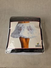 Layered Tulle Petticoat White Leg Avenue 1-2XL