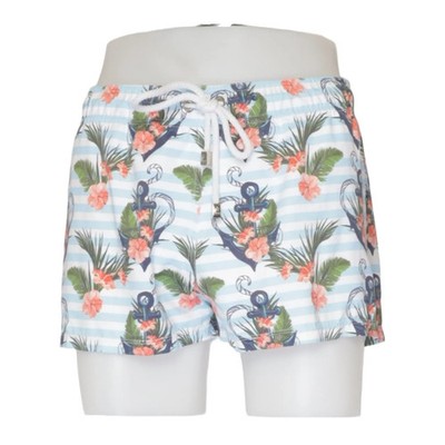 Jor, Badeshorts, Größe: M, Blau/Weiß/Mehrfarbig, Polyester, Print, Herren #TTi