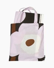NEW Marimekko Unikko Cotton Pink White Brown ...