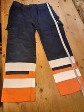 Mascot Arbeitshose 52 blau/signalorange