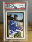 Ken Griffey Jr 1989 Bowman  Rookie Card #220 On Card Autograph PSA 10 Centered