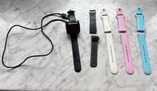 Fitbit Versa Lite FB415 SC Smartwatch Activity Tracker Works With Charger Bands
