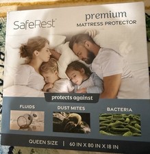 saferest mattress protector queen Size 60x80x18