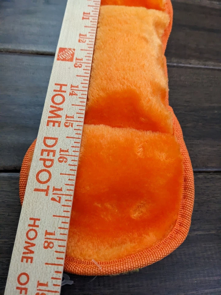 Juguetes para perros 18" serpiente naranja 2 cuadreros invencibles siguen chirriendo si se pinchan nuevos Foto 4 de 4