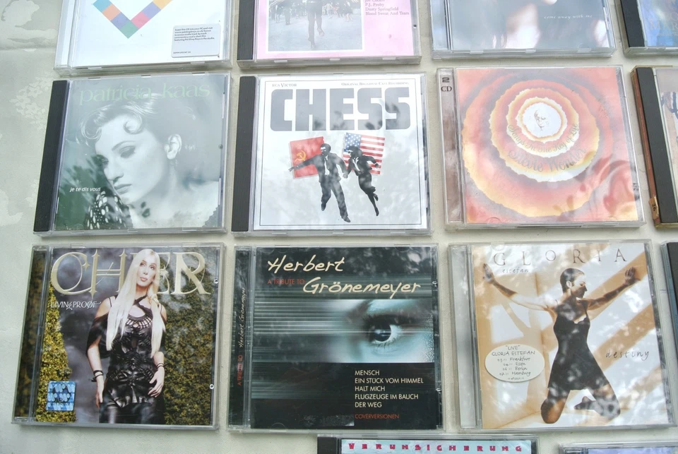 22 CDs Sammlung Rock Pop 80s 60s Hardrock Deutschrock Reggae Cher Chess Bon Jovi - Bild 3 von 4