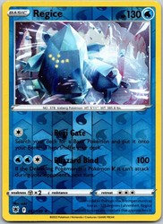 Regice 037/189 Rare Astral Radiance Reverse Holo