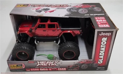 New Bright R/C 4x4 Heavy Metal Jeep Gladiator 1:20 Scale 7") SEE DETAILS - Image 1 of 4